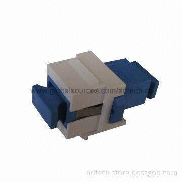 Fiber-optic Keystone Insert with SC Simplex SM Adapter, Fits for Blank Patch Panel